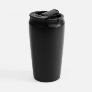 Термостакан с двумя поильниками Duetta, черный арт. 17366.30