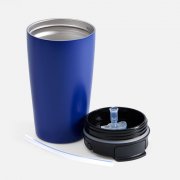 Термостакан с двумя поильниками Duetta, синий арт. 17366.40