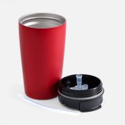 Термостакан с двумя поильниками Duetta, красный арт. 17366.50