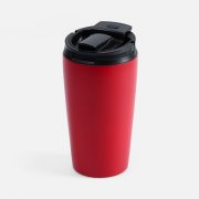 Термостакан с двумя поильниками Duetta, красный арт. 17366.50
