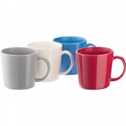 Кружка Valotti Medio, красная арт. 16819.50 Кружка Valotti Medio, красная арт. 16819.50