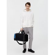 Спортивная сумка Fitnext, черная с синим