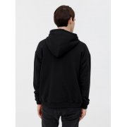 Толстовка унисекс оверсайз на молнии Zippy Terry, черная