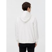 Толстовка унисекс оверсайз на молнии Zippy Terry, белая