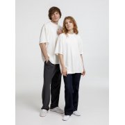 Футболка оверсайз унисекс Lavinia, белая арт. 19416.60