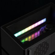 Bluetooth-колонка со светомузыкой Sensofonic, черная арт. 17303.30