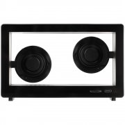 Bluetooth-колонка со светомузыкой Sensofonic, черная арт. 17303.30