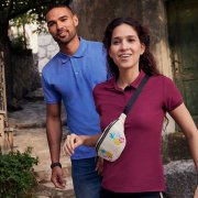 Поло женское 65/35 POLO LADY-FIT 180 Красный