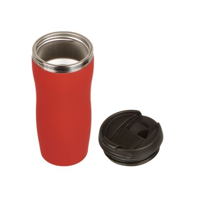 Термокружка «Double wall mug С1» soft-touch, 350 мл арт. 827001clrp