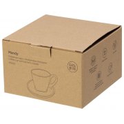 Кофейная пара с бамбуковым блюдцем «Mandy»