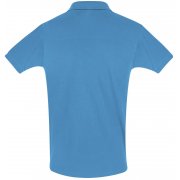 Рубашка поло мужская PERFECT MEN 180 бирюзовая