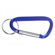 Брелок-карабин из переработанного алюминия «Alumina»