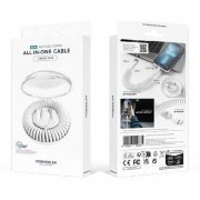 Кабель Vonmahlen Allroundo Еco для быстрой зарядки, черный арт. 20777.30 Кабель Vonmahlen Allroundo Еco для быстрой зарядки, черный арт. 20777.30