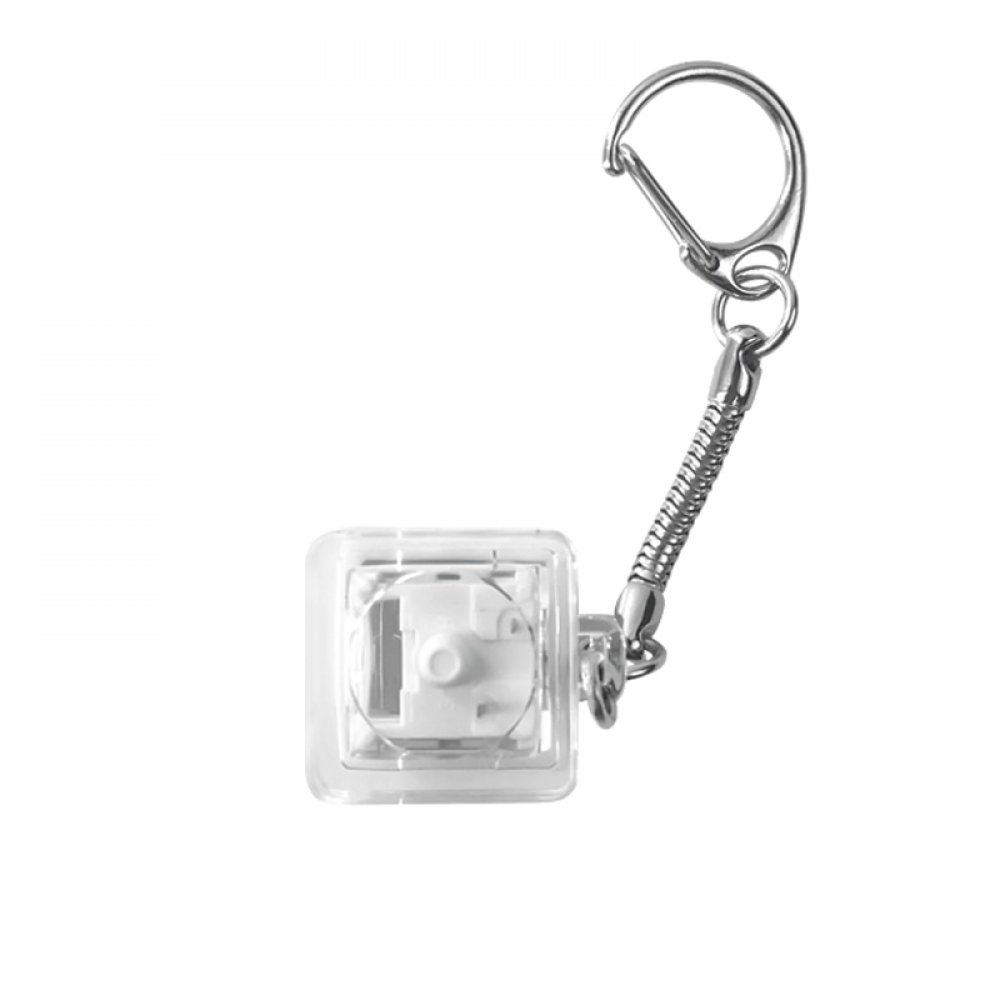 Брелок PUSH ME с LED подсветкой, Белый арт. 12039.01 Брелок PUSH ME с LED подсветкой, Белый арт. 12039.01