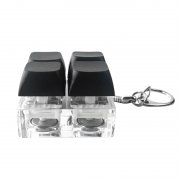 Брелок Press Anti Stress с LED подсветкой, черный