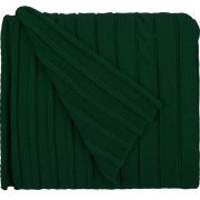 Плед Tressa, темно-зеленый