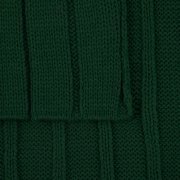 Плед Tressa, темно-зеленый