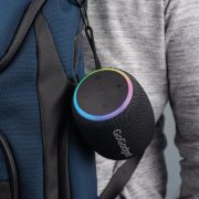 Беспроводная колонка c подсветкой CityWave Pro, черная