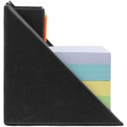 Настольный набор со стикерами Mnemonic ver.2, черный арт. 17636.30