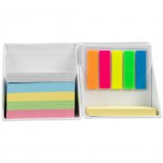 Настольный набор со стикерами Mnemonic ver.2, белый арт. 17636.60