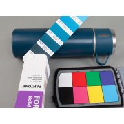 Набор подарочный "Алтай": термос, 3 кружки, пудра темно-синий