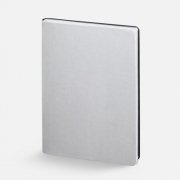 Ежедневник Nebraska Flex, недатированный, серебристый
