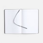 Ежедневник Nebraska Flex, недатированный, серебристый