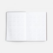 Ежедневник Nebraska Flex, недатированный, серебристый