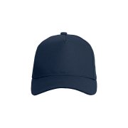 Бейсболка VALLEY, 5 клиньев, металлическая застежка Темно-синий