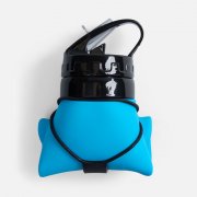 Складная бутылка для воды Langfossen, голубая арт. 17490.44