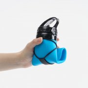 Складная бутылка для воды Langfossen, голубая арт. 17490.44