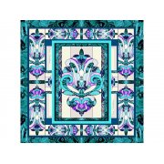 Набор: платок «Каменный цветок» и свеча «Утонченность»