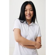 Женская рубашка поло Iqoniq Yosemite из переработанного хлопка-пике, унисекс, 220 г/м²