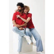 Женская рубашка поло Iqoniq Yosemite из переработанного хлопка-пике, унисекс, 220 г/м²