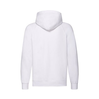 Толстовка без начеса LIGHTWEIGHT HOODED SWEAT JACKET 240 Белый