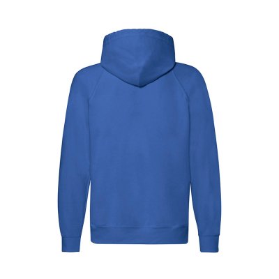 Толстовка без начеса LIGHTWEIGHT HOODED SWEAT JACKET 240 Серый