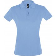 Рубашка поло женская PERFECT WOMEN 180 голубая