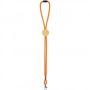 Шнурок для бейджа Tube Wood, оранжевый арт. 20382.20 Шнурок для бейджа Tube Wood, оранжевый арт. 20382.20