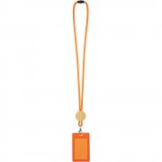 Шнурок для бейджа Tube Wood, оранжевый арт. 20382.20 Шнурок для бейджа Tube Wood, оранжевый арт. 20382.20