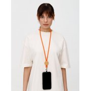 Шнурок для бейджа Tube Wood, оранжевый арт. 20382.20 Шнурок для бейджа Tube Wood, оранжевый арт. 20382.20