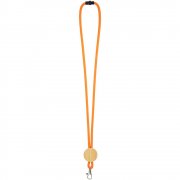 Шнурок для бейджа Tube Wood, оранжевый арт. 20382.20 Шнурок для бейджа Tube Wood, оранжевый арт. 20382.20