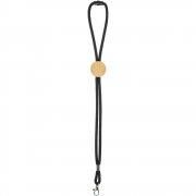 Шнурок для бейджа Tube Wood, черный арт. 20382.30 Шнурок для бейджа Tube Wood, черный арт. 20382.30