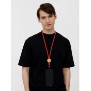 Шнурок для бейджа Tube Wood, красный арт. 20382.50 Шнурок для бейджа Tube Wood, красный арт. 20382.50