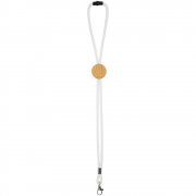 Шнурок для бейджа Tube Wood, белый арт. 20382.60 Шнурок для бейджа Tube Wood, белый арт. 20382.60