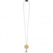 Шнурок для бейджа Tube Wood, белый арт. 20382.60 Шнурок для бейджа Tube Wood, белый арт. 20382.60