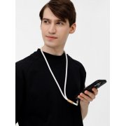 Шнурок для бейджа Tube Wood, белый арт. 20382.60 Шнурок для бейджа Tube Wood, белый арт. 20382.60