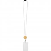 Шнурок для бейджа Tube Wood, белый арт. 20382.60 Шнурок для бейджа Tube Wood, белый арт. 20382.60