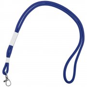 Шнурок для бейджа Tube Metal, синий арт. 20383.40 Шнурок для бейджа Tube Metal, синий арт. 20383.40