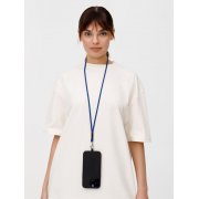 Шнурок для бейджа Tube Metal, синий арт. 20383.40 Шнурок для бейджа Tube Metal, синий арт. 20383.40