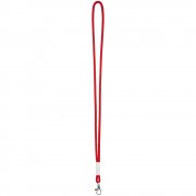 Шнурок для бейджа Tube Metal, красный арт. 20383.50 Шнурок для бейджа Tube Metal, красный арт. 20383.50